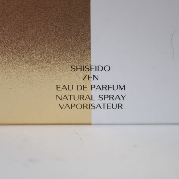 Shiseido Zen Eau De Parfum 30ml 1 fl oz Natural Spray Eau De Parfum