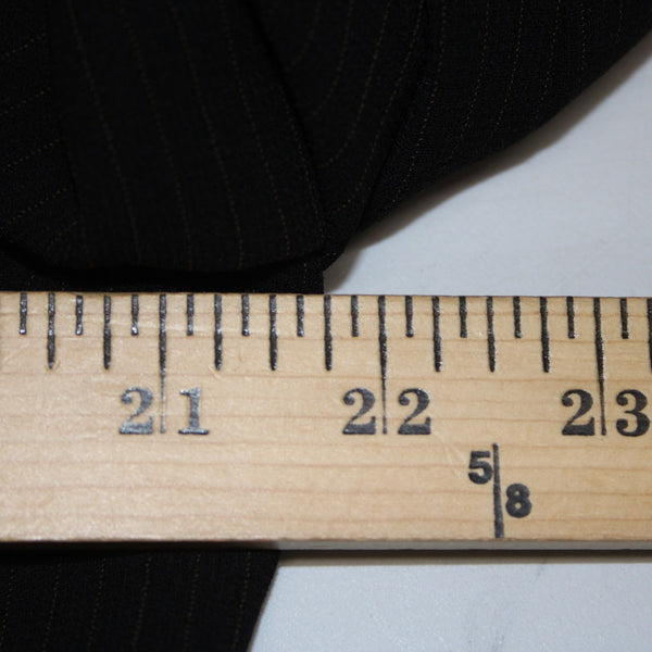 Jones NY Blazer Sz 16 Black Tan Collared Two Button Lined Polyester Suit Jacket