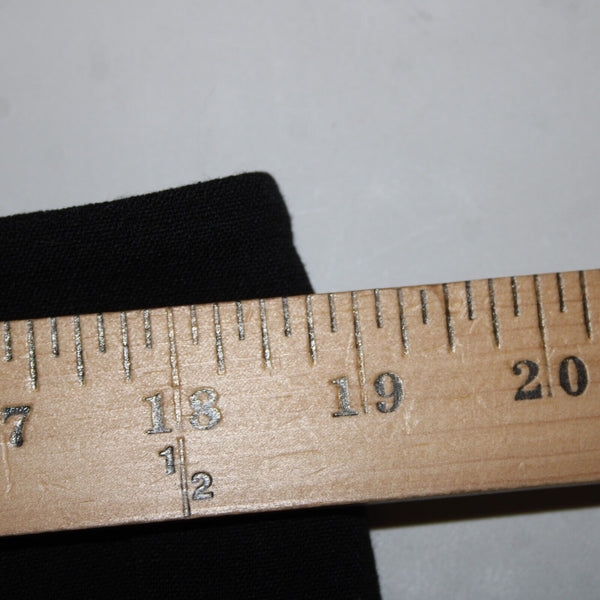 Ann Taylor NEW $90 Sz 14 x 25 Black Wide Leg Crop Polyester Rayon Pant