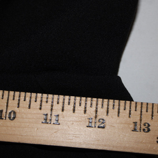 Ann Taylor NEW $90 Sz 14 x 25 Black Wide Leg Crop Polyester Rayon Pant