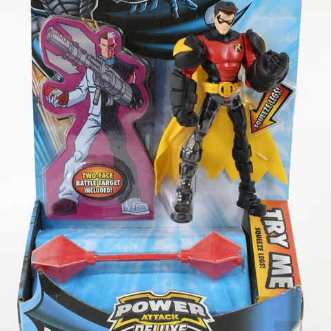 Batman Power Attack Deluxe Combat Smash Robin Battle Target Figure