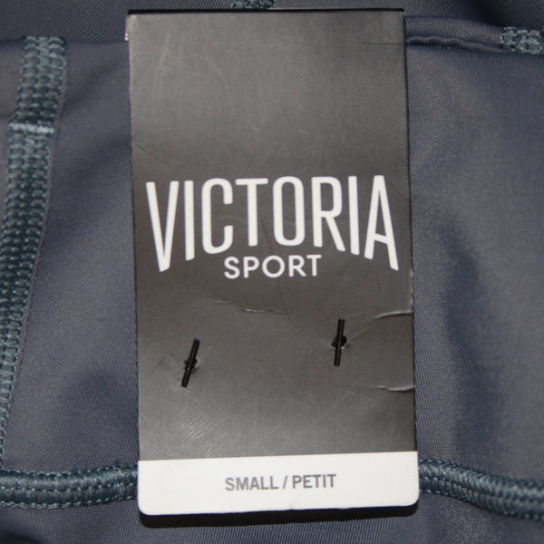 Victoria Sport AW Pant NEW Sz S x 27 Gray Medium Rise Zip Detail Polyamide