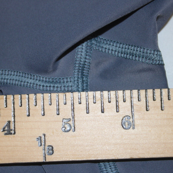 Victoria Sport AW Pant NEW Sz S x 27 Gray Medium Rise Zip Detail Polyamide