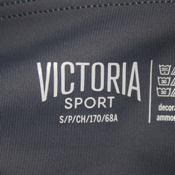 Victoria Sport AW Pant NEW Sz S x 27 Gray Medium Rise Zip Detail Polyamide