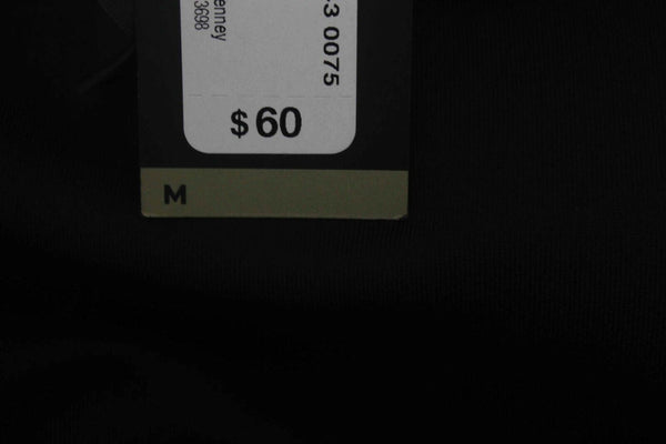 Worthington NEW $60 Sz M Black Cold Shoulder Polyester Blend Dress