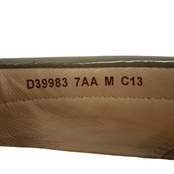 Cole Haan Flats Sz 7 AA Moss Green Slip On Leather Suede Flats