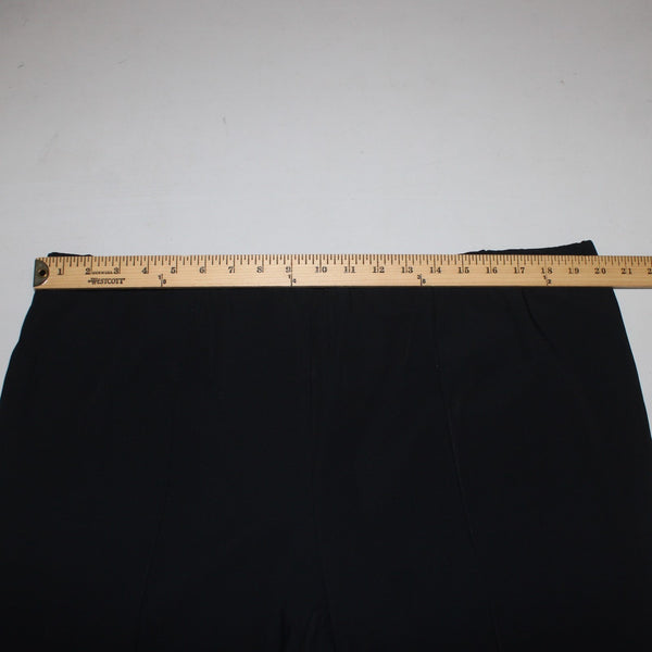 Basler Pant NEW $295 Sz 48 x 28 Black Pull On Ankle Cotton Polyamide Pant