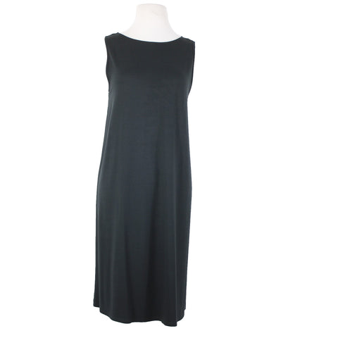 J Jill Wearever Collection Sz S Black Sleeveless Unlined Rayon Spandex Dress