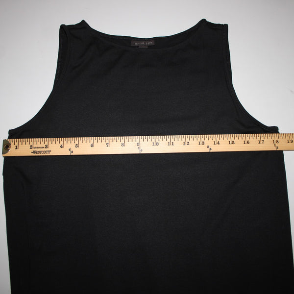 J Jill Wearever Collection Sz S Black Sleeveless Unlined Rayon Spandex Dress