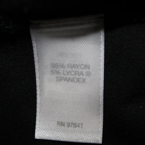J Jill Wearever Collection Sz S Black Sleeveless Unlined Rayon Spandex Dress