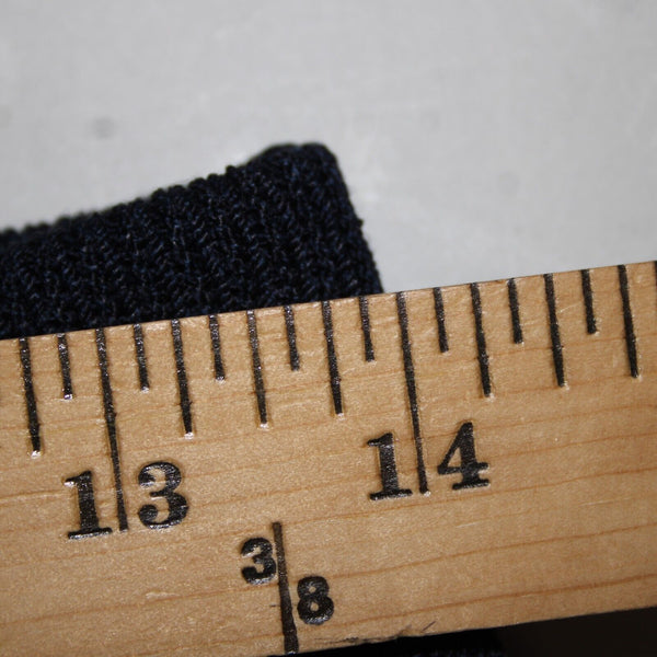St John Knit Sz 2 x 28 Navy Blue Pleated Pockets Elastic Waist Santana Knit Pant