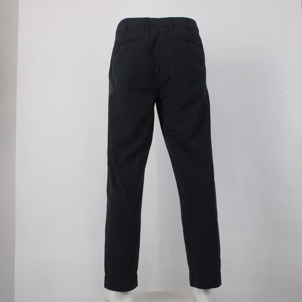Doppelganger Pant Sz 50 x  Navy Blue Pleated Pockets Cotton Nylon Pant