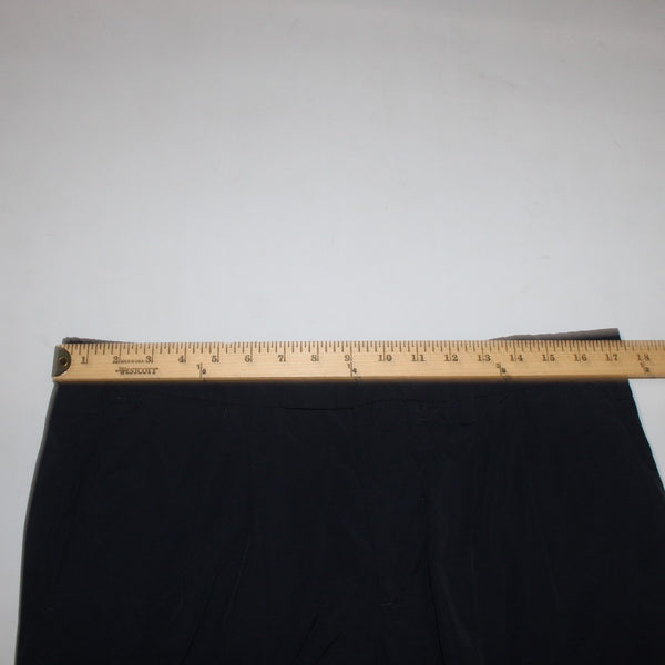 Doppelganger Pant Sz 50 x  Navy Blue Pleated Pockets Cotton Nylon Pant