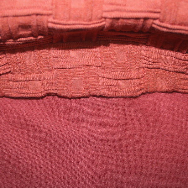 Tabitha Dress Sz 4 Rust Orange Quilted Knit Lined Pockets Cotton Polyester Dress