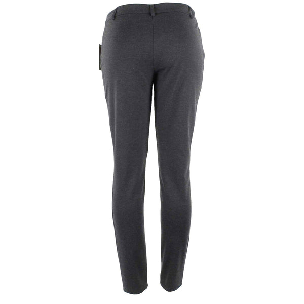 Michael Kors NEW $100 Sz 8 x 29 Charcoal Gray Silver Stretch Knit Pant