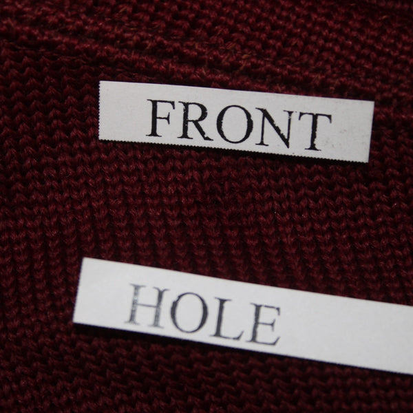 Whiting Sweater Vtg Sz S?? Burgundy Red Buttons University Of Southern CA AS IS