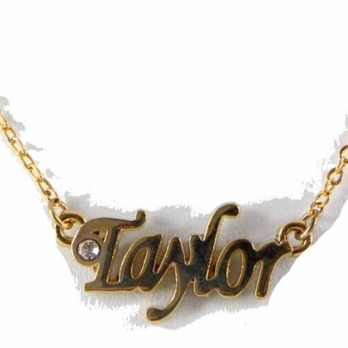 TAYLOR NEW Goldtone Rhinestone Accent 14.5" w 4.5" Multi Ring Ext Necklace