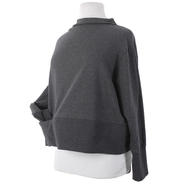 Nike Sweater NEW $60 Sz XXL Gray Collared Loose Fit Coupe Large Poly Cottton
