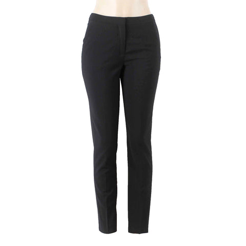 Reiss NEW $230 Sz 4 x 29 Black Part Lined Tailored Wool Blend Woven Trouser Pant