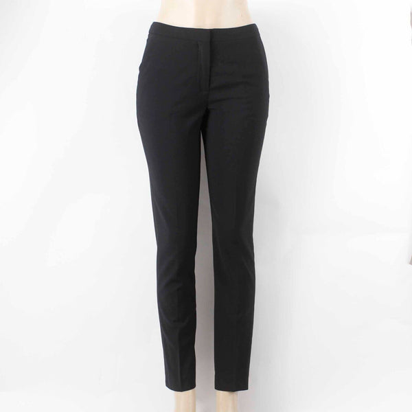 Reiss NEW $230 Sz 4 x 29 Black Part Lined Tailored Wool Blend Woven Trouser Pant