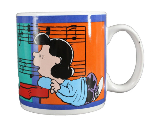 Sakura Peanuts Lucy Snoopy 4" Coffee Cup