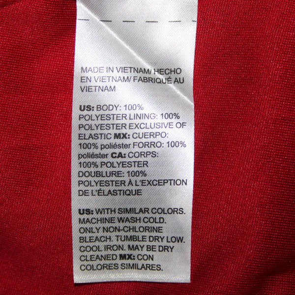 Chicos Dress NEW $149 Sz 2.5 Red Burgundy Floral Collared 100% Polyester Dress