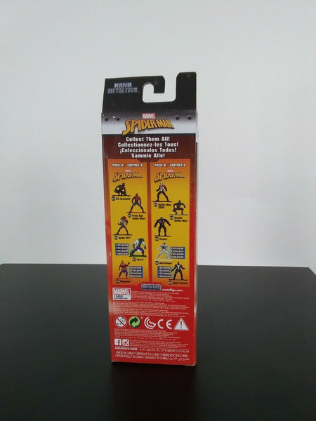 Jada NEW 2017 Marvel Spiderman Nano Metalfigs 5 Pack 1.75" Figure Set