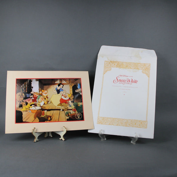 Disney 1994 Snow White And The Seven Dwarfs 17 x 13 Exclusive Lithograph Print
