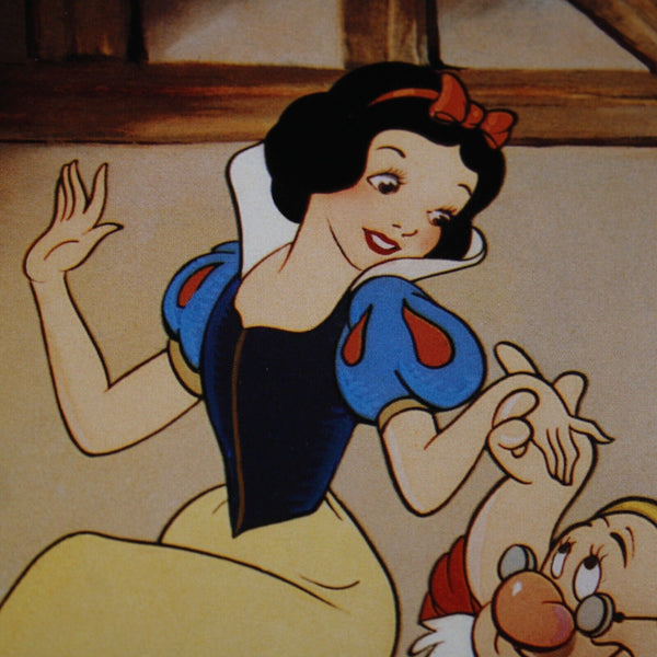 Disney 1994 Snow White And The Seven Dwarfs 17 x 13 Exclusive Lithograph Print