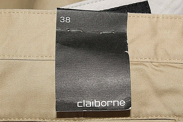 Claiborne NEW $42 Size 38 x 10 Tan 100% Cotton Men's Shorts