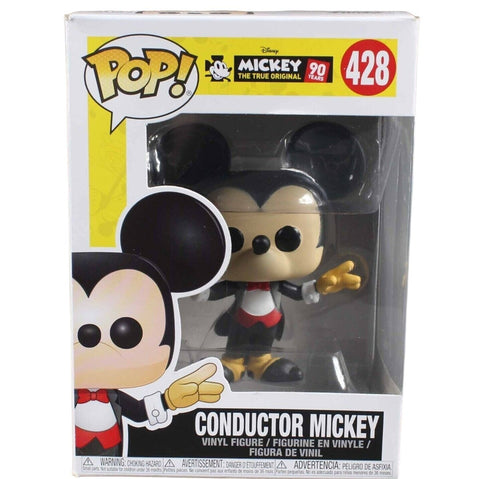 Funko POP Disney Mickey The True Original #428 Conductor Mickey Figure