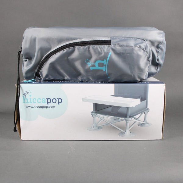 Hiccapop AS IS MISSING SEAT STRAPS On The Go Anywhere Booster Seat High Chair