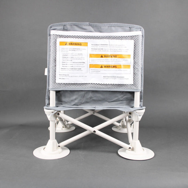 Hiccapop AS IS MISSING SEAT STRAPS On The Go Anywhere Booster Seat High Chair