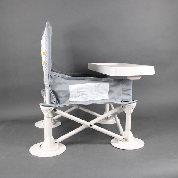 Hiccapop AS IS MISSING SEAT STRAPS On The Go Anywhere Booster Seat High Chair