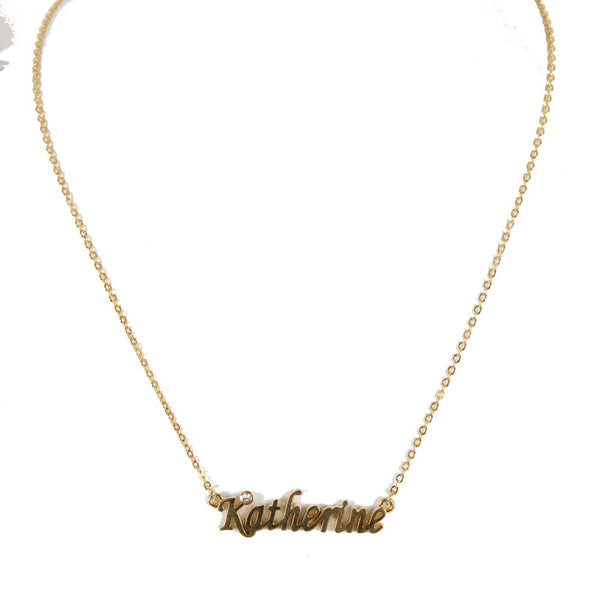 KATHERINE NEW Goldtone Rhinestone Accent 14.5" w 4.5" Multi Ring Ext Necklace