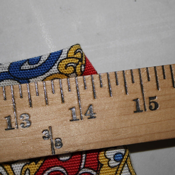 Talbots Petites Sz 4p White Red Multi Paisley Lined Lyocell Cotton Pencil Skirt
