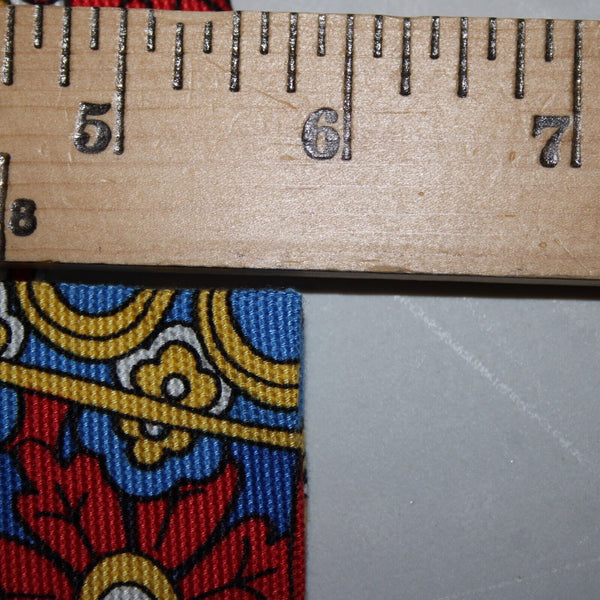 Talbots Petites Sz 4p White Red Multi Paisley Lined Lyocell Cotton Pencil Skirt