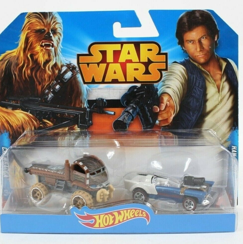 Hot Wheel Star Wars 2014 Chewbacca Han Solo Vehicles