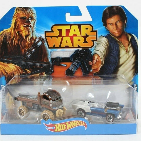 Hot Wheel Star Wars 2014 Chewbacca Han Solo Vehicles