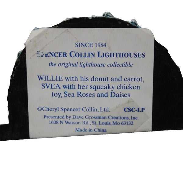 Spencer Collin Lighthouse 1984 Willie Original Collectible Lighthouse