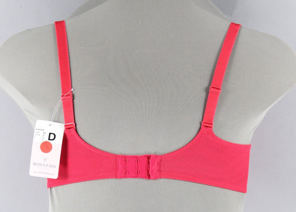 Rosa Faia New $99 34B Pink Style 5658.253 Unpadded Underwire Bra