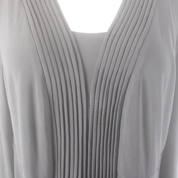 Alfani Dress Sz L Black White Peplum UnLined Polyester Spandex Dress