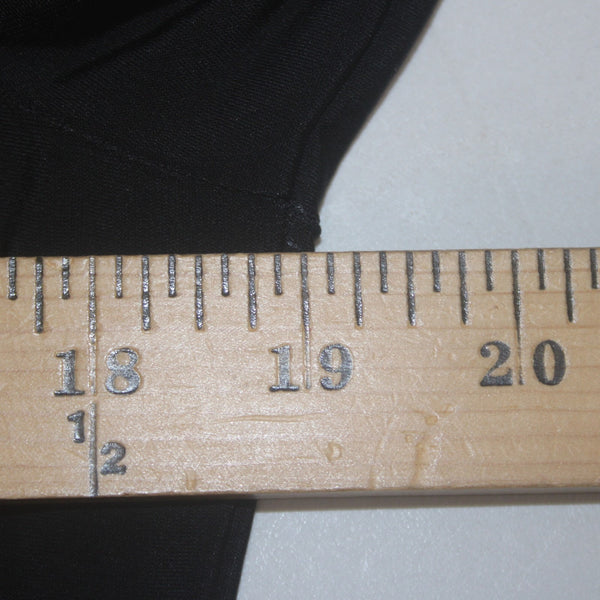 Alfani Dress Sz L Black White Peplum UnLined Polyester Spandex Dress