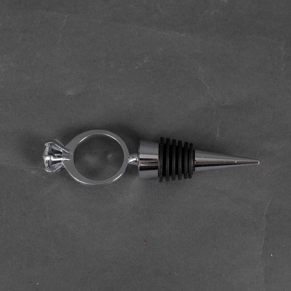 Rhinestone Ring Wine Stopper