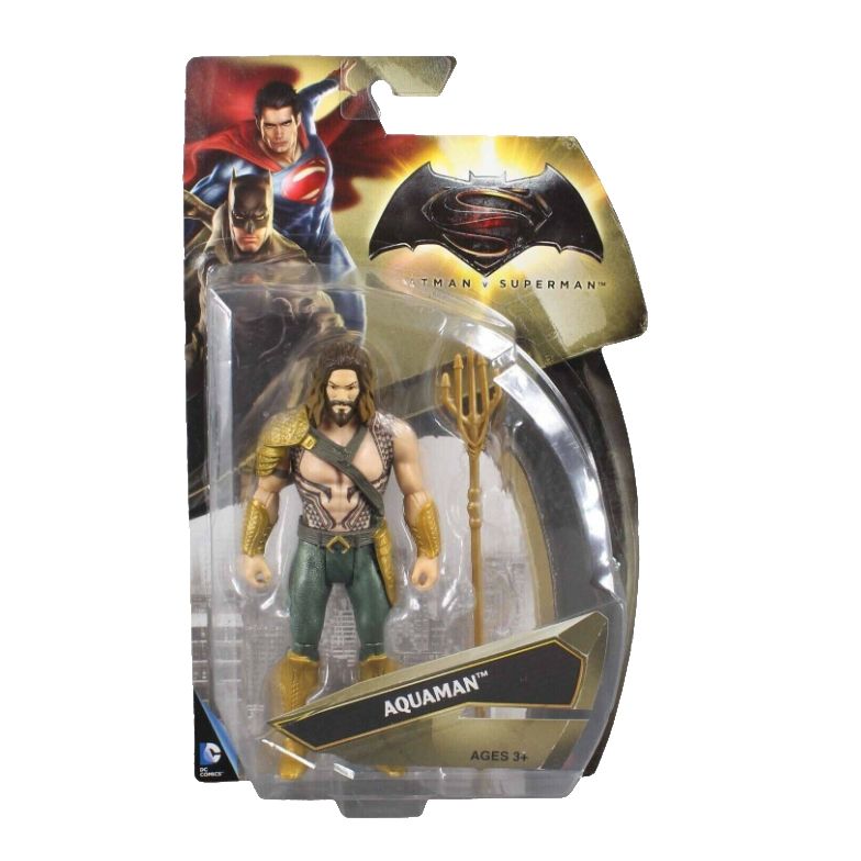Mattel NEW DC Comics Batman V Superman AquaMan Collectible Action Figure