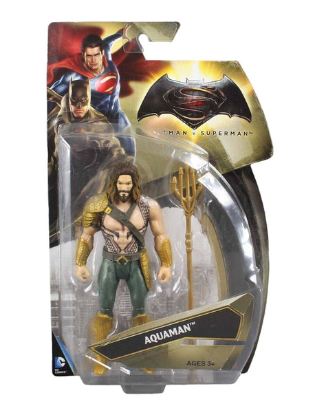 Mattel NEW DC Comics Batman V Superman AquaMan Collectible Action Figure