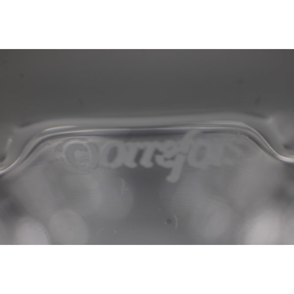 Orrefors Orion Bon Bon Bowl Clear Crystal Crenellated Orion 3.5" Crystal Bowl