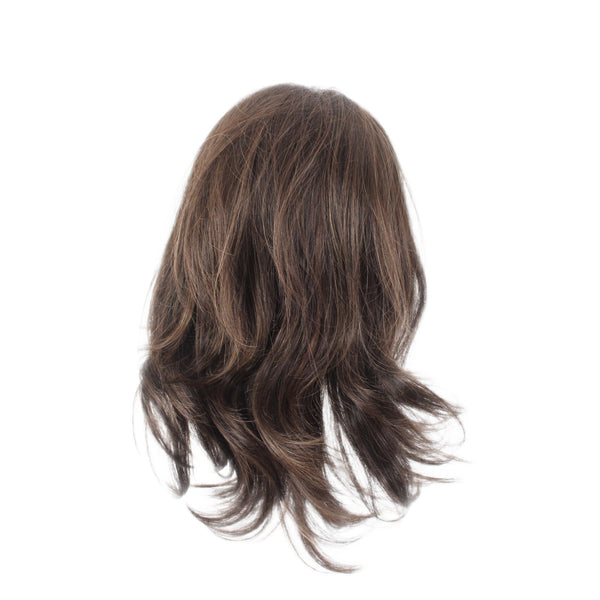 Noriko Wig NEW $312 Jem Coffee Latte Mid Length Human Hair Wig