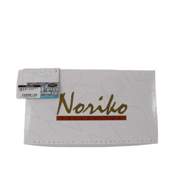 Noriko Wig NEW $312 Jem Coffee Latte Mid Length Human Hair Wig