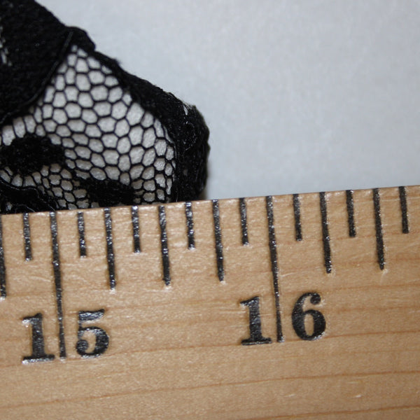 Jax Dress Sz 6 Black White Lace Detail Lined Nylon Cotton Polyester Pencil Dress